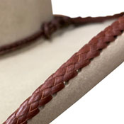 Brim Lacing and Matching Hatband